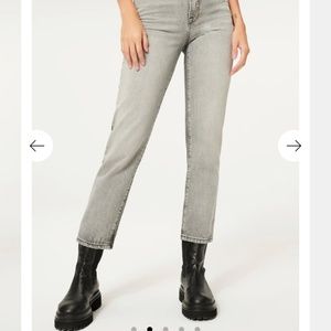 Good American two tone jeans